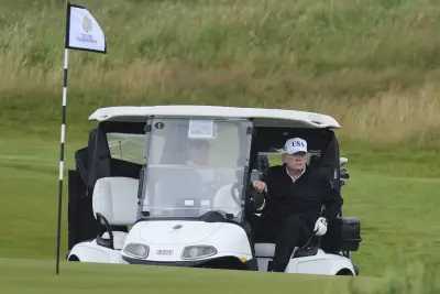 Trump Golfs in Scotland Ahead of Key Trade Negotiations