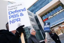 Senate Republicans defund public media